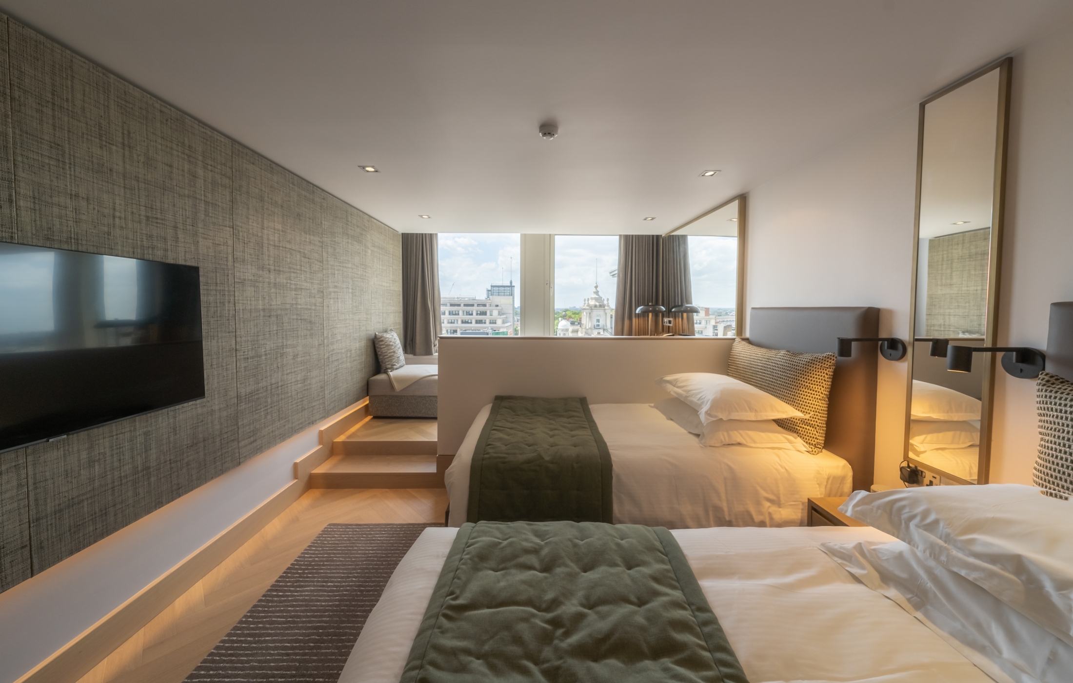 Royal Garden Hotel Luxury Hotel Kensington London Deluxe Twin